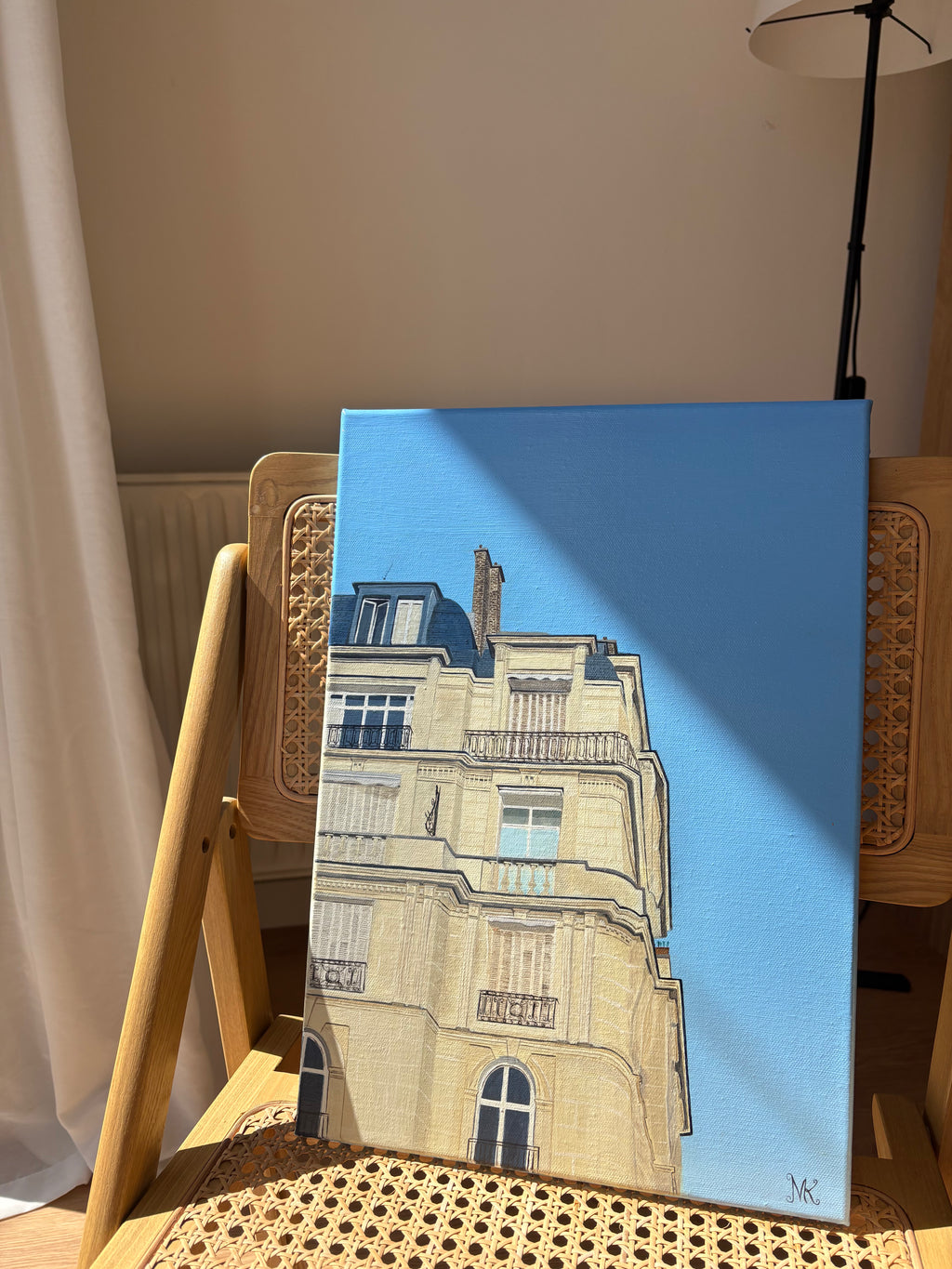 "From the photos I took in Paris"
