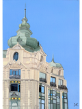 "From the photos I took in Zurich" Art Print