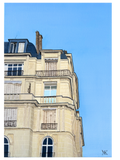 "From the photos I took in Paris" Art Print