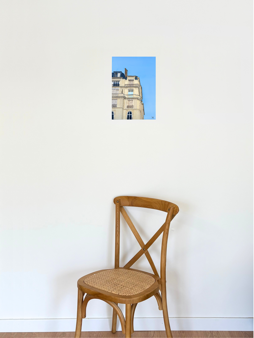 "From the photos I took in Paris" Art Print