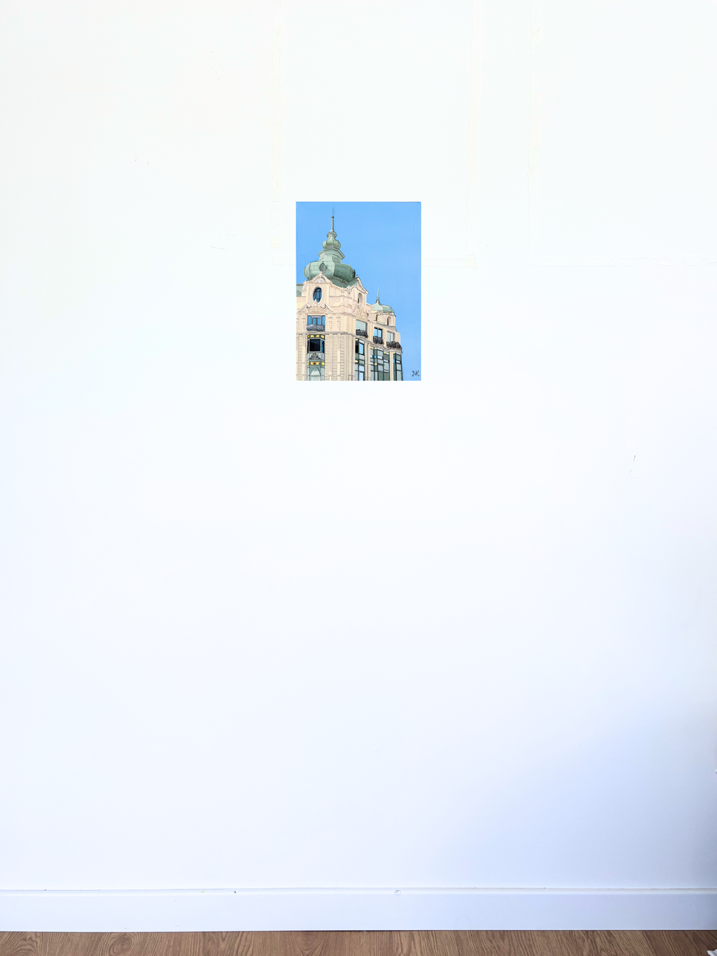 "From the photos I took in Zurich" Art Print